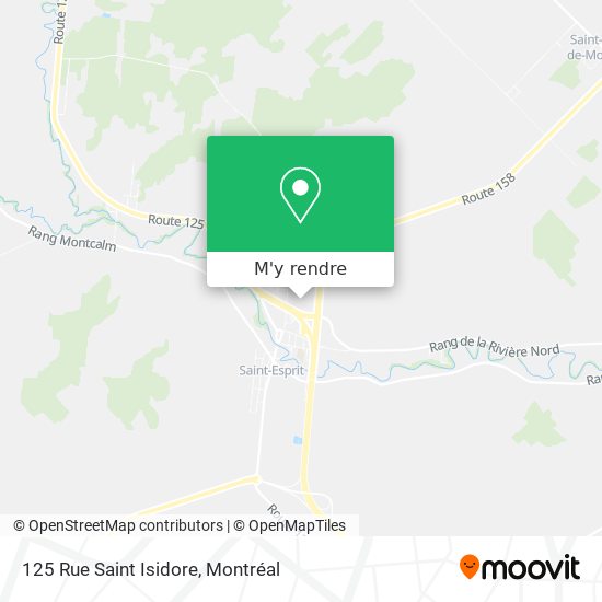 125 Rue Saint Isidore plan
