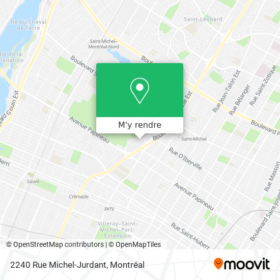 2240 Rue Michel-Jurdant plan