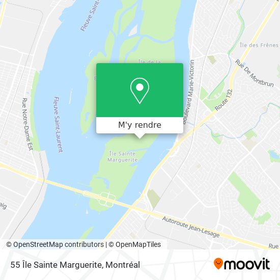 55 Île Sainte Marguerite plan