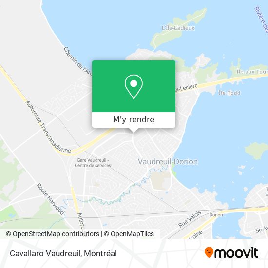Cavallaro Vaudreuil plan