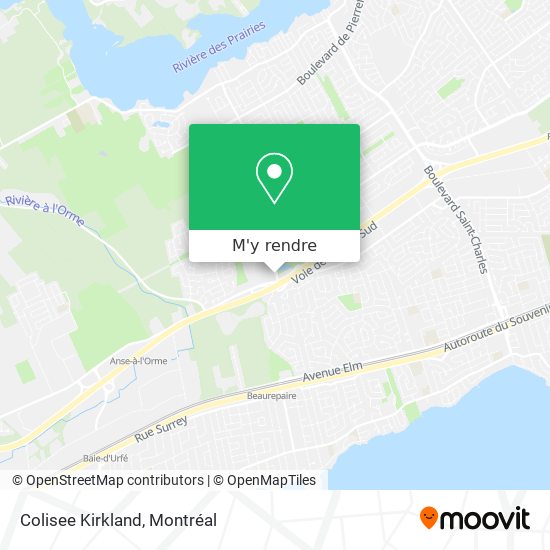 Colisee Kirkland plan