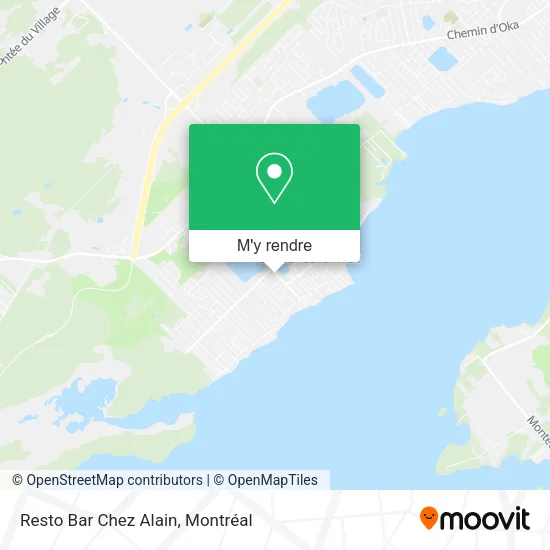 Resto Bar Chez Alain plan