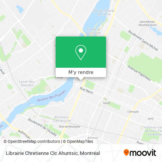 Librairie Chretienne Clc Ahuntsic plan