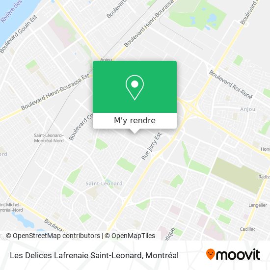 Les Delices Lafrenaie Saint-Leonard plan