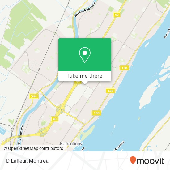 D Lafleur, 118 Boulevard Industriel Repentigny, QC J6A plan