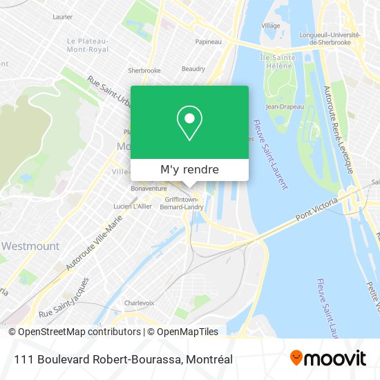 111 Boulevard Robert-Bourassa plan
