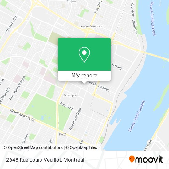2648 Rue Louis-Veuillot plan