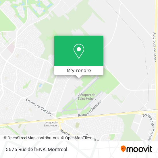 5676 Rue de l'ENA plan