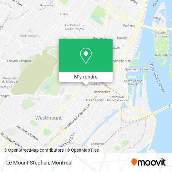 Le Mount Stephen plan