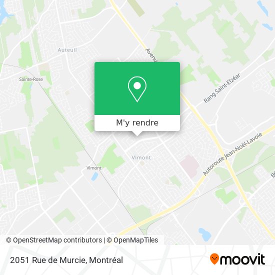 2051 Rue de Murcie plan
