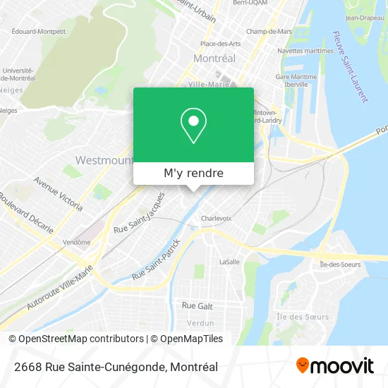 2668 Rue Sainte-Cunégonde plan