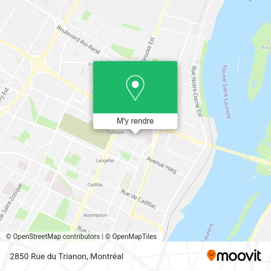 2850 Rue du Trianon plan