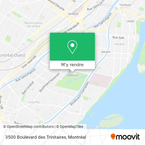 3500 Boulevard des Trinitaires plan