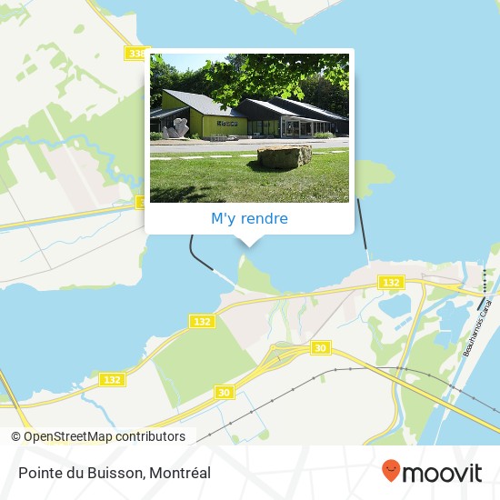 Pointe du Buisson plan