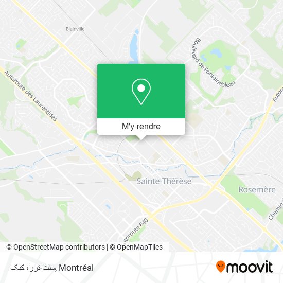 سنت-ترز، کبک plan