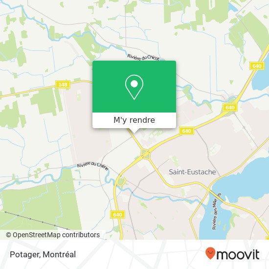 Potager, 539 Boulevard Arthur-Sauvé St-Eustache, QC J7P 4X5 plan