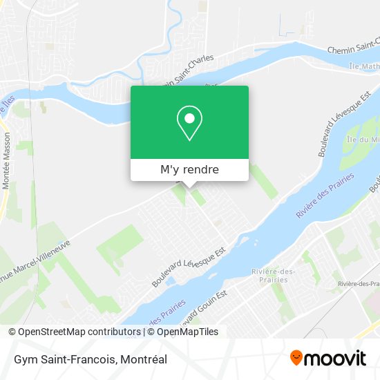 Gym Saint-Francois plan