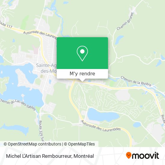 Michel L'Artisan Rembourreur plan