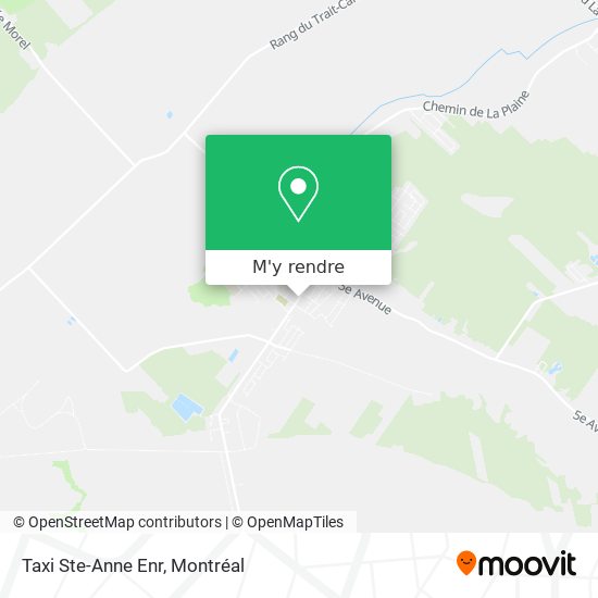 Taxi Ste-Anne Enr plan
