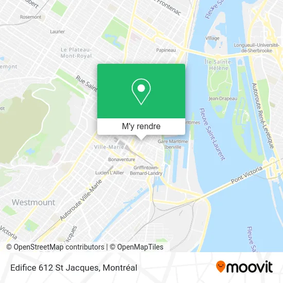 Edifice 612 St Jacques plan