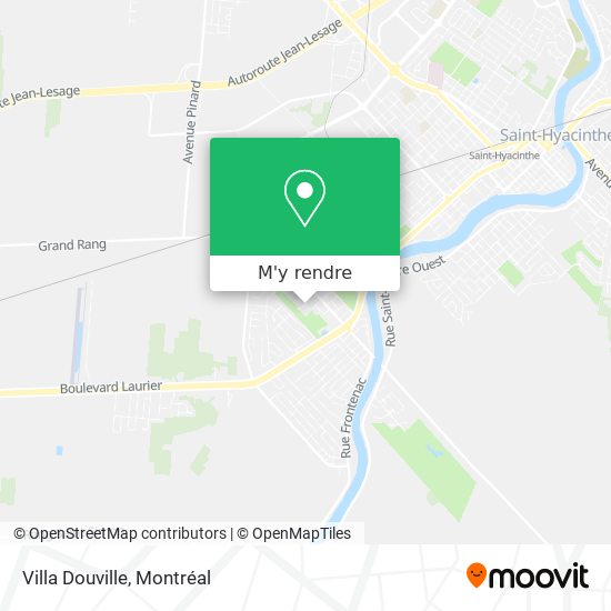 Villa Douville plan