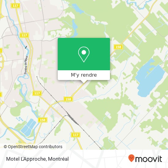 Motel L'Approche plan