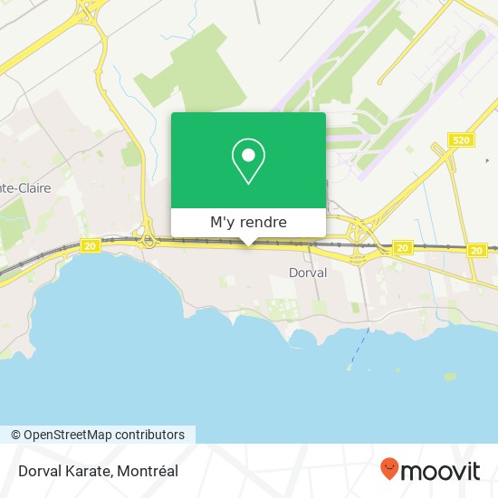 Dorval Karate plan