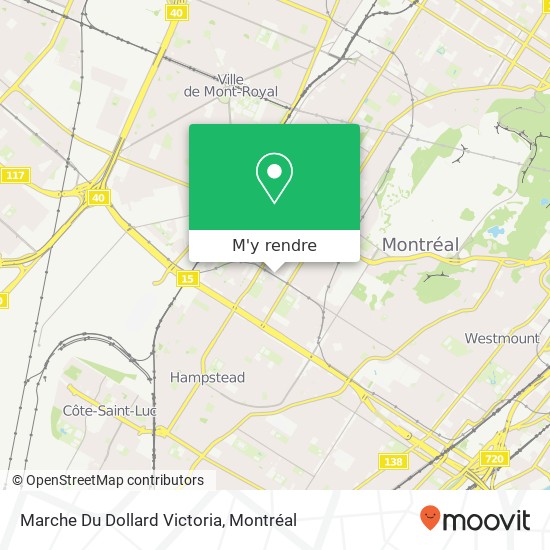 Marche Du Dollard Victoria plan