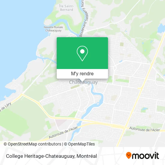 College Heritage-Chateauguay plan