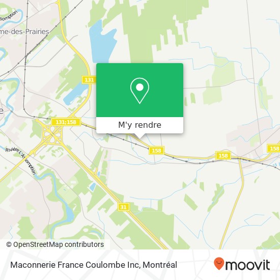 Maconnerie France Coulombe Inc plan