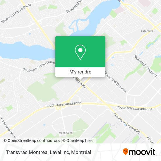 Transvrac Montreal Laval Inc plan