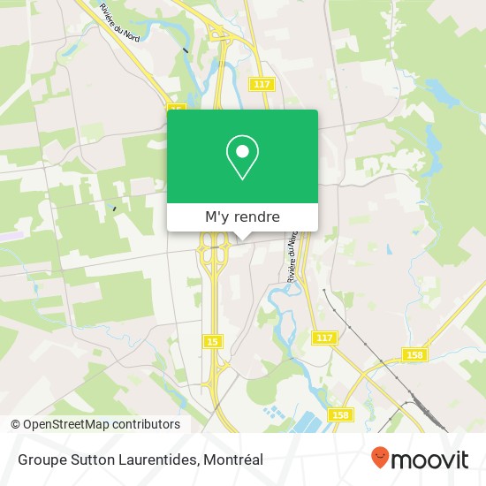 Groupe Sutton Laurentides plan