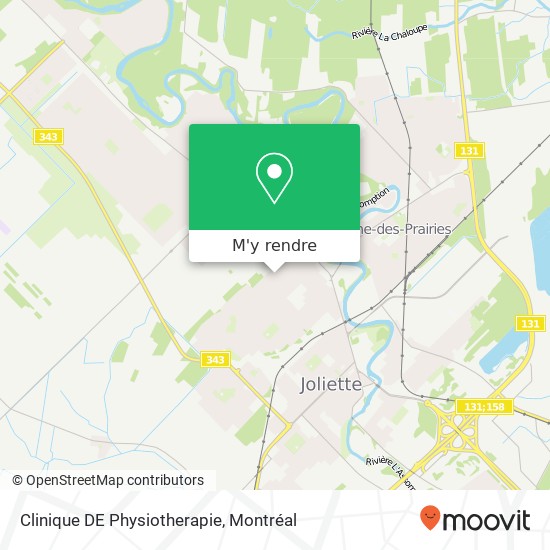 Clinique DE Physiotherapie plan