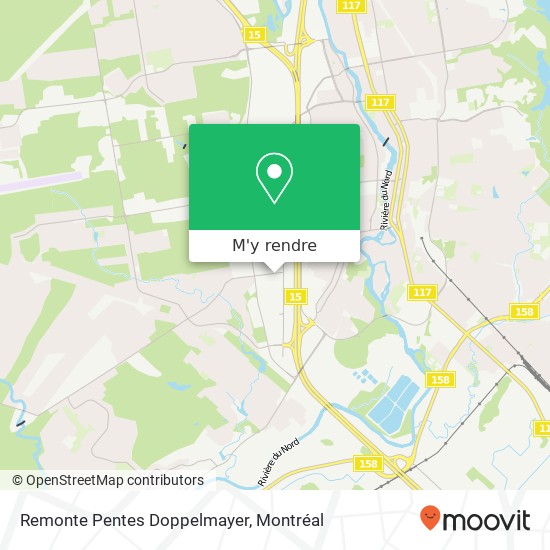 Remonte Pentes Doppelmayer plan