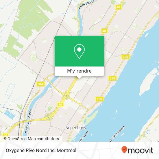 Oxygene Rive Nord Inc plan