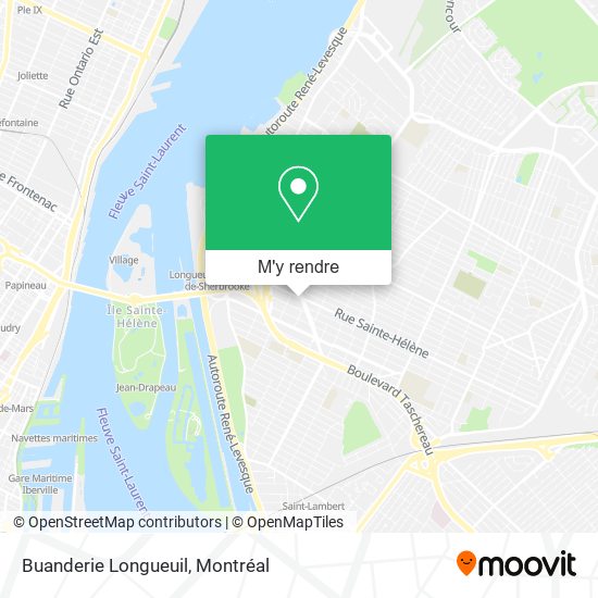 Buanderie Longueuil plan
