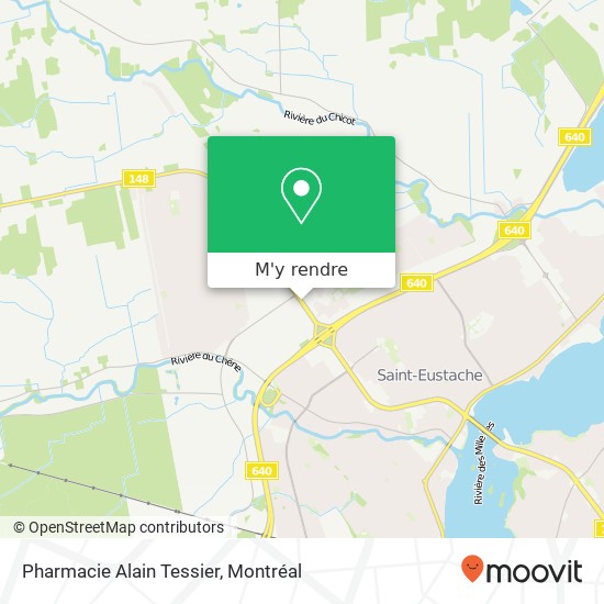 Pharmacie Alain Tessier plan