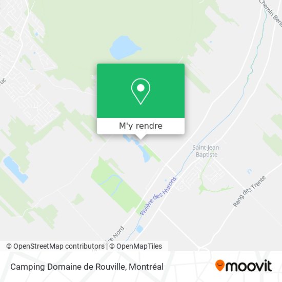 Camping Domaine de Rouville plan