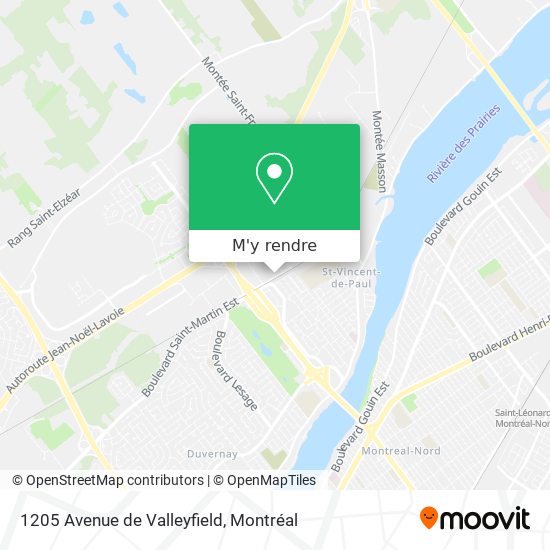 1205 Avenue de Valleyfield plan