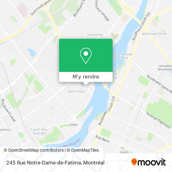 245 Rue Notre-Dame-de-Fatima plan