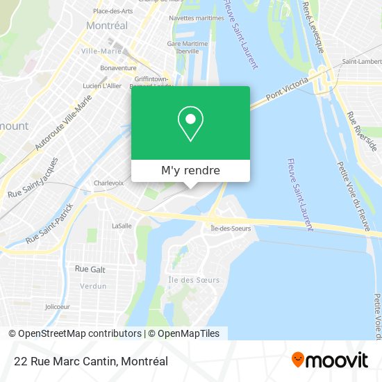 22 Rue Marc Cantin plan