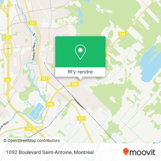 1092 Boulevard Saint-Antoine plan