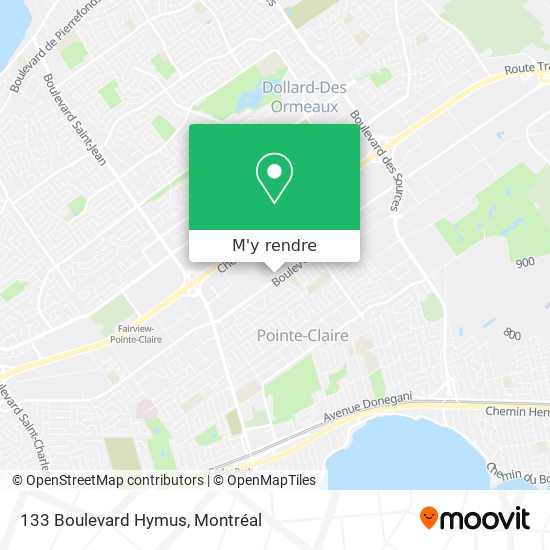 133 Boulevard Hymus plan