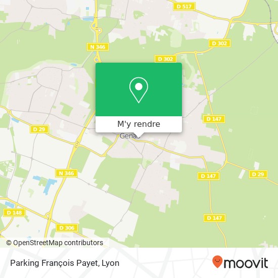 Parking François Payet plan