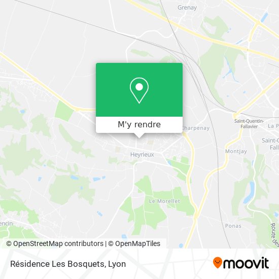 Résidence Les Bosquets plan
