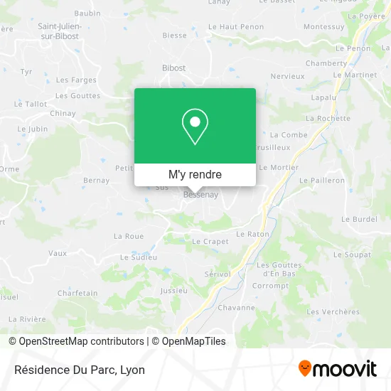 Résidence Du Parc plan