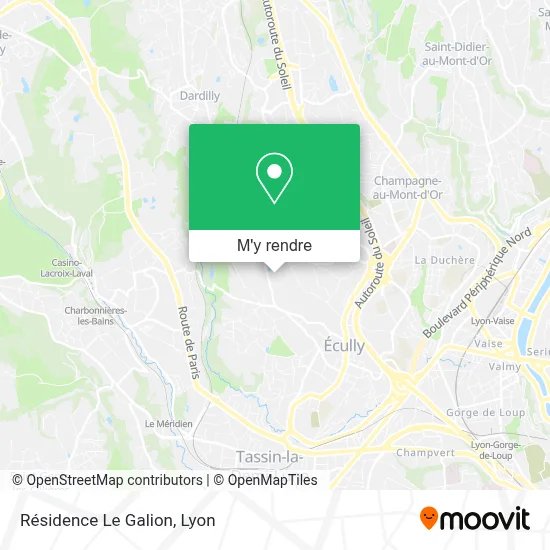 Résidence Le Galion plan