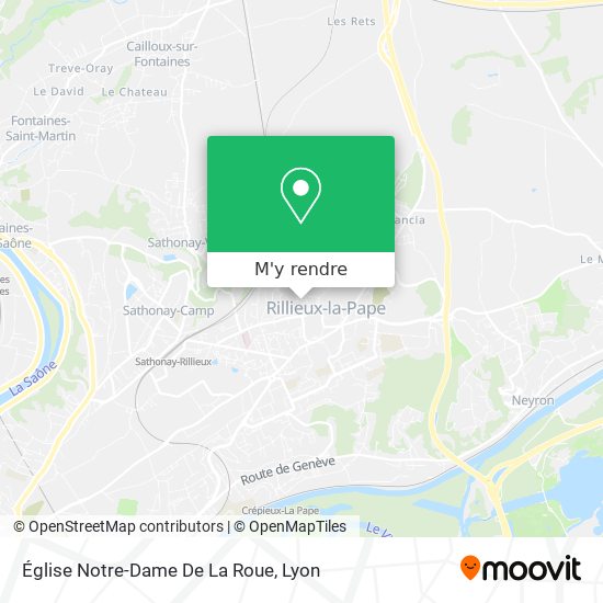 Église Notre-Dame De La Roue plan