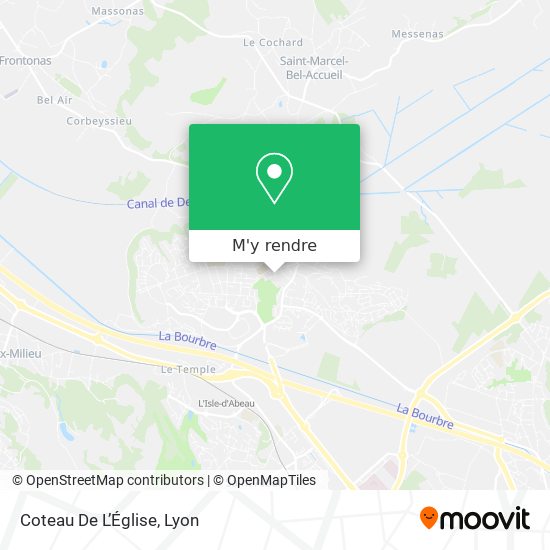 Coteau De L’Église plan