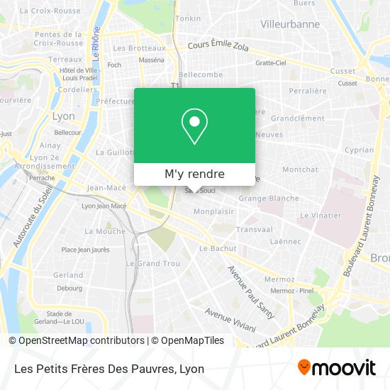 Les Petits Frères Des Pauvres plan